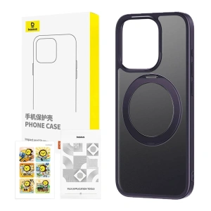 Hurtownia GSM - Set de carcasă + sticlă temperată Baseus SkyRing 360° Apple iPhone 14 Pro (mov) - BSU8835 - {ean13} - Hurt