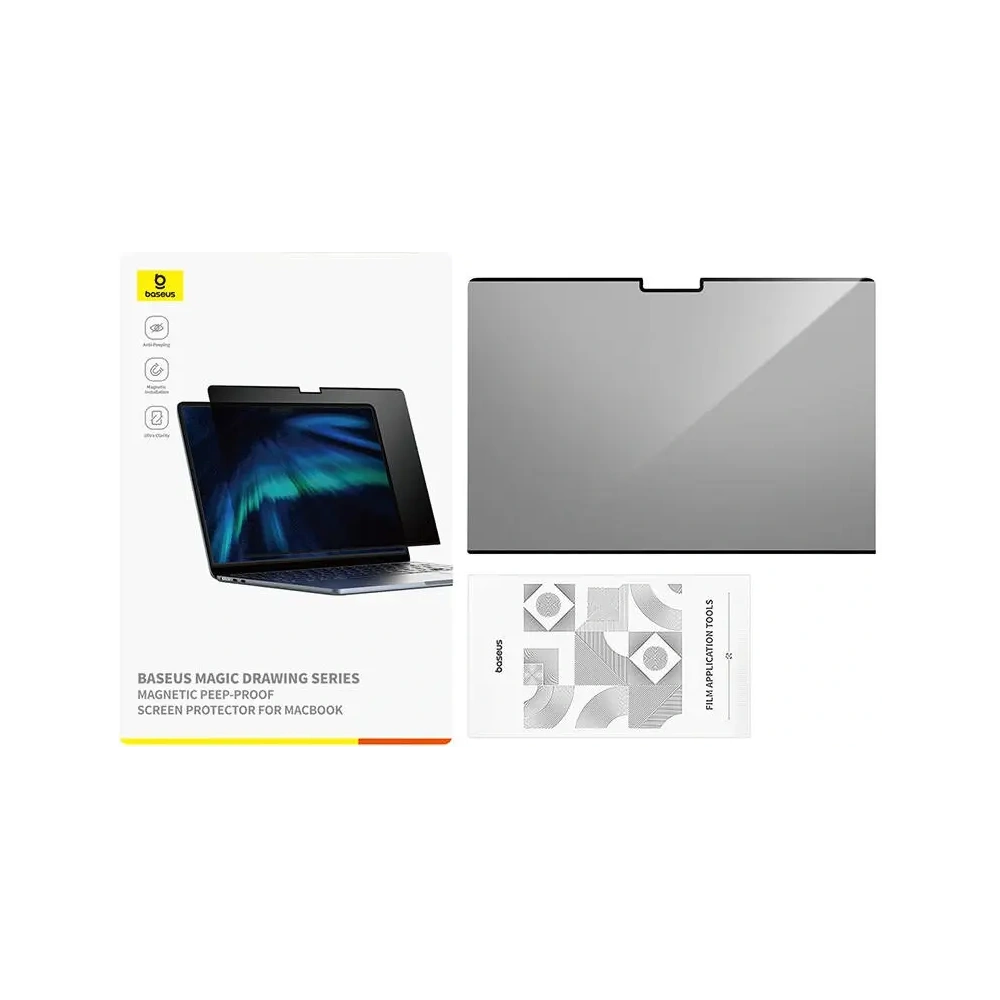 Hurtownia GSM - Szkło hartowane Baseus Magic Drawing MacBook Pro 14" (2021/2023) - BSU8838 - {ean13} - Hurt