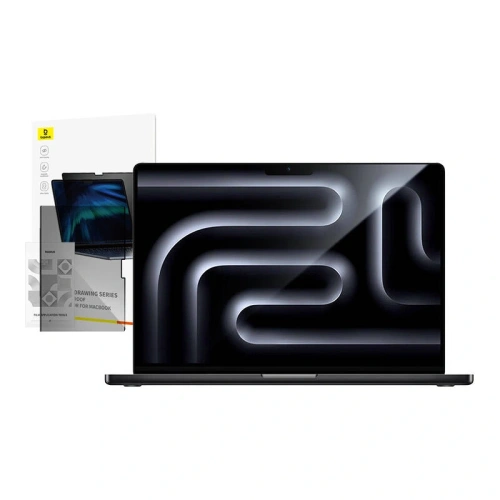 Szkło hartowane Baseus Magic Drawing dla MacBook Pro 13" (2022) + zestaw czyszczący (przeźroczysty) - !ZAIMPORTOWANE - Baseus