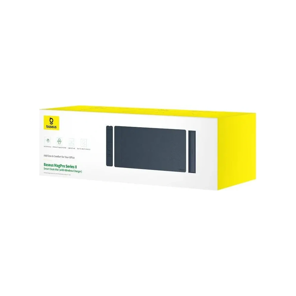 Hurtownia GSM - Baseus MagPro II Schreibtischunterlage mit induktivem Ladegerät (schwarz) - BSU8845 - {ean13} - Hurt