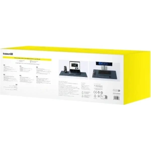 Hurtownia GSM - Baseus MagPro II Schreibtischunterlage mit induktivem Ladegerät (schwarz) - BSU8845 - {ean13} - Hurt