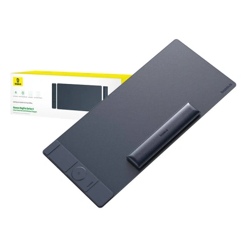 Mata na biurko Baseus MagPro II z ładowarką indukcyjną (czarna) - Podkładki pod mysz - Baseus