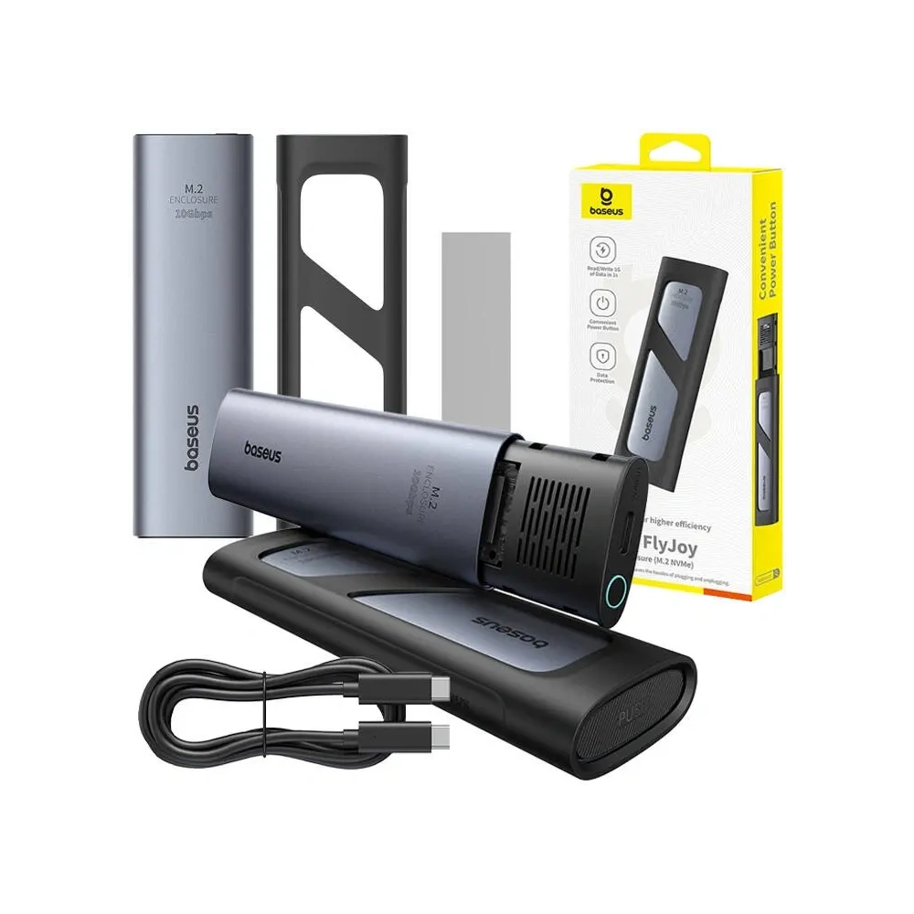 Hurtownia GSM - Baseus FlyJoy SSD pouzdro (šedé) - BSU8848 - {ean13} - Hurt