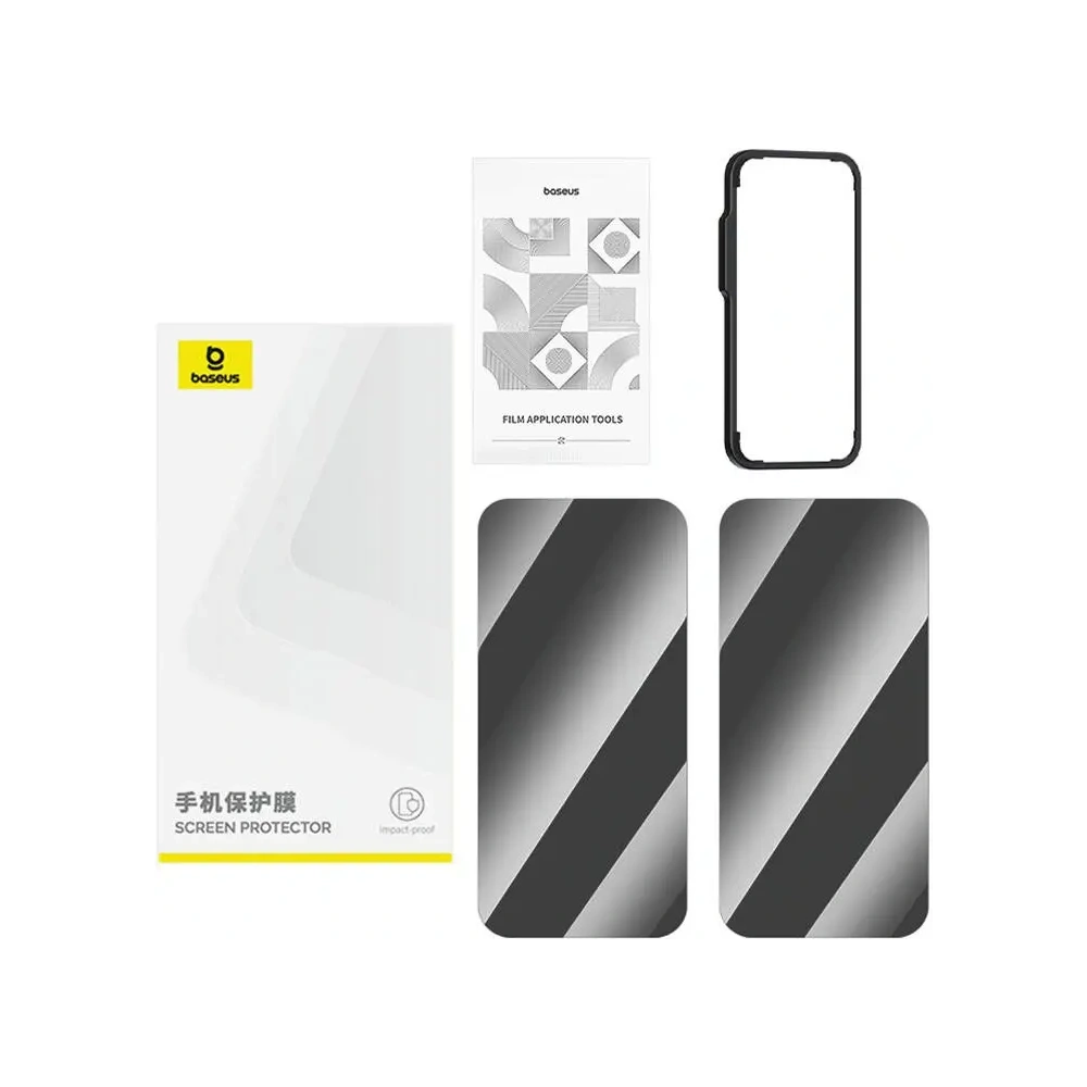 Hurtownia GSM - Szkło prywatyzujące Baseus Superior Apple iPhone 14 Plus / 13 Pro Max [2 PACK] - BSU8863 - {ean13} - Hurt