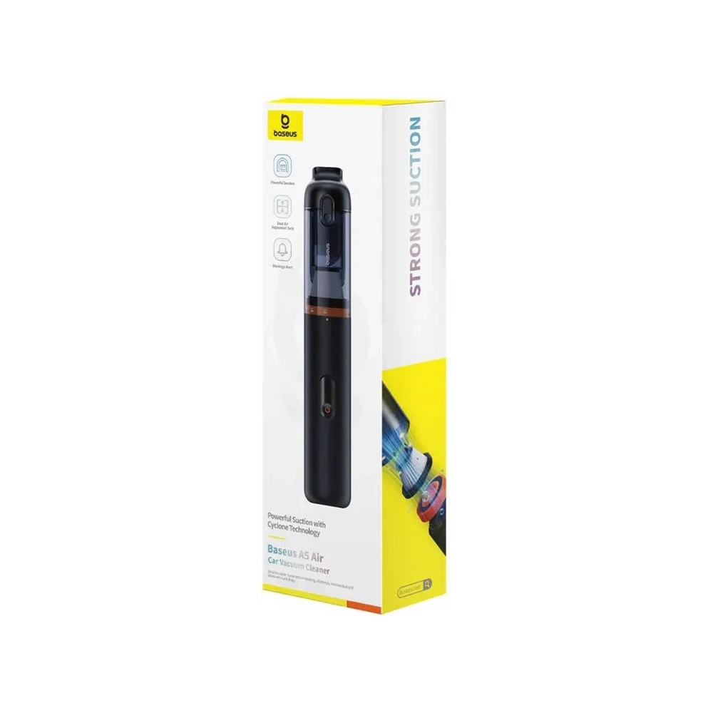 Hurtownia GSM - Baseus A5 Air 12000Pa auto vysavač (černý) - BSU8865 - {ean13} - Hurt