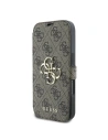 Hurtownia GSM - Etui Guess GUBKP16L4GMGBR Apple iPhone 16 Pro book 4G Metal Logo brązowy - GUE3591 - {ean13} - Hurt