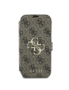 Hurtownia GSM - Etui Guess GUBKP16L4GMGBR Apple iPhone 16 Pro book 4G Metal Logo brązowy - GUE3591 - {ean13} - Hurt