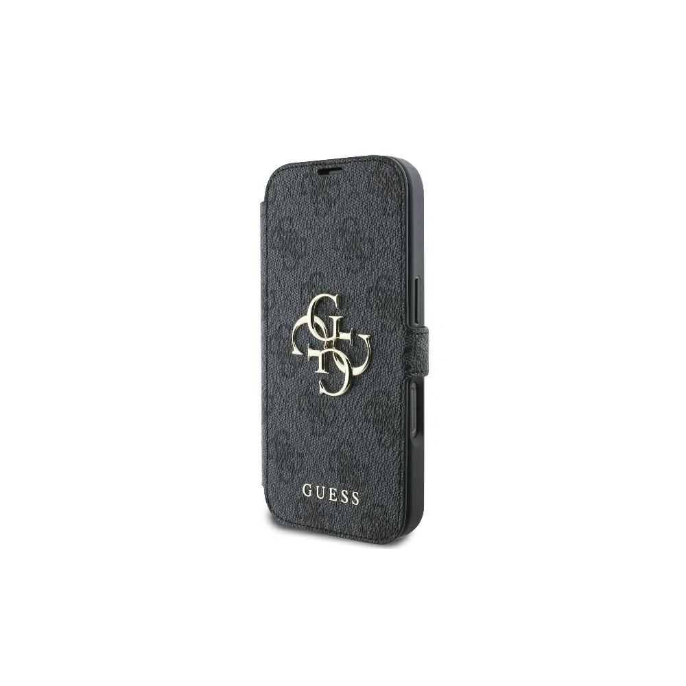 Hurtownia GSM - Guess GUBKP16L4GMGGR Apple iPhone 16 Pro könyv 4G Fém Logó fekete - GUE3592 - {ean13} - Hurt