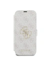 Hurtownia GSM - Guess GUBKP16L4GMGPI Apple iPhone 16 Pro könyv 4G Fém Logó rózsaszín - GUE3593 - {ean13} - Hurt