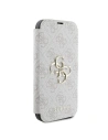 Hurtownia GSM - Guess GUBKP16L4GMGPI Apple iPhone 16 Pro könyv 4G Fém Logó rózsaszín - GUE3593 - {ean13} - Hurt