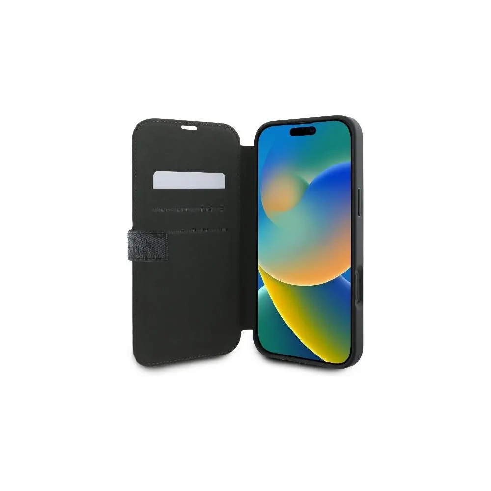 Hurtownia GSM - Guess GUBKP16M4GMGGR Apple iPhone 16 Plus carte 4G Metal Logo negru - GUE3595 - {ean13} - Hurt