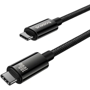 Hurtownia GSM - Baseus Tungsten Gold USB-C / USB-C Kabel 100W 1.5m (schwarz) - BSU8867 - {ean13} - Hurt