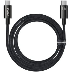 Hurtownia GSM - Baseus Tungsten Gold USB-C / USB-C Kabel 100W 1.5m (schwarz) - BSU8867 - {ean13} - Hurt