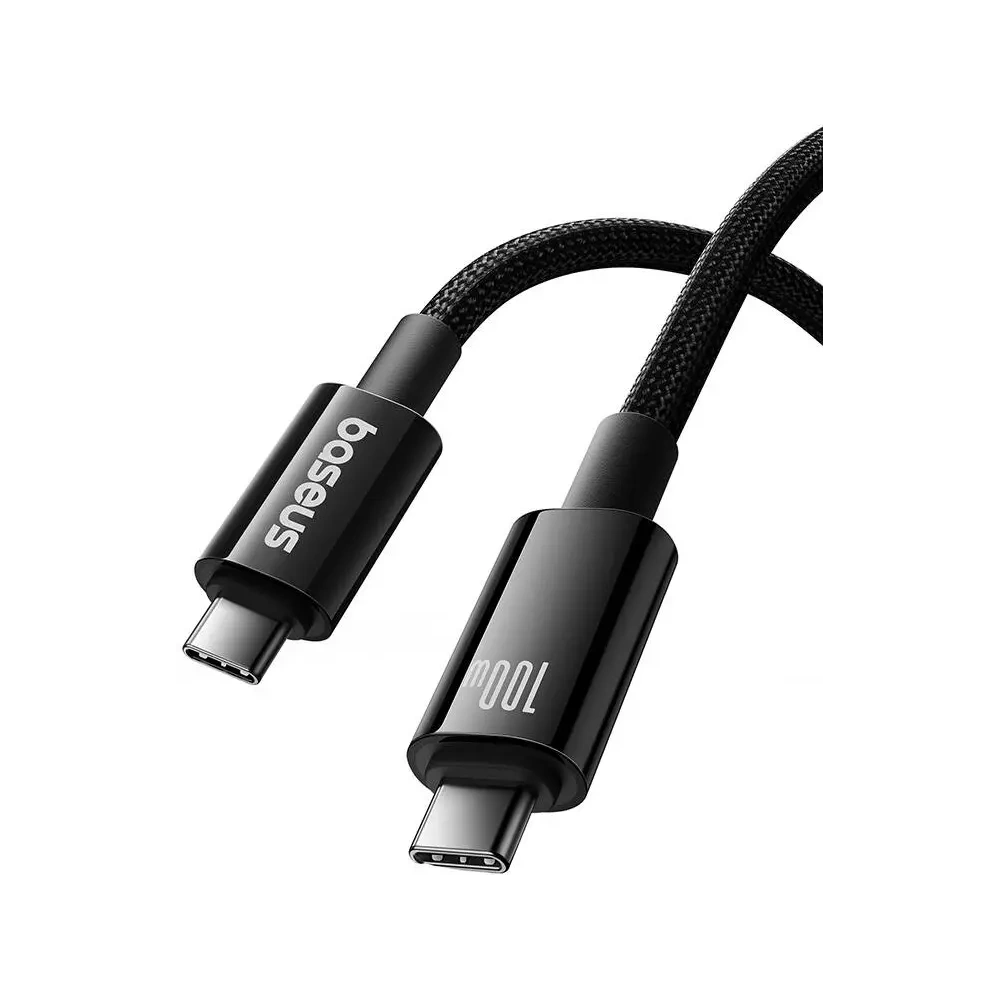 Hurtownia GSM - Baseus Tungsten Gold USB-C / USB-C kabel 100W 1.5m (černý) - BSU8867 - {ean13} - Hurt