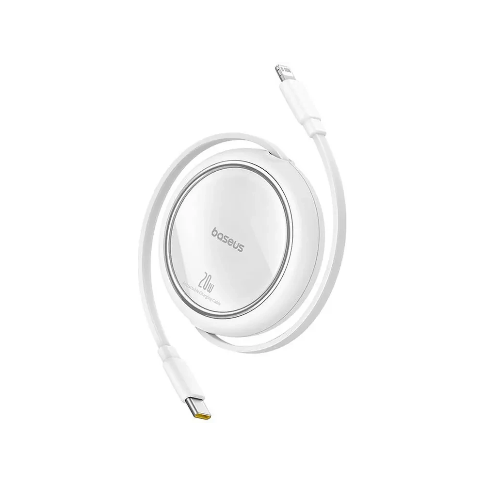 Hurtownia GSM - Baseus Free2Pull USB-C / Lightning kábel 20W 1m (fehér) - BSU8868 - {ean13} - Hurt