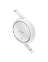 Hurtownia GSM - Baseus Free2Pull USB-C / Lightning kábel 20W 1m (fehér) - BSU8868 - {ean13} - Hurt