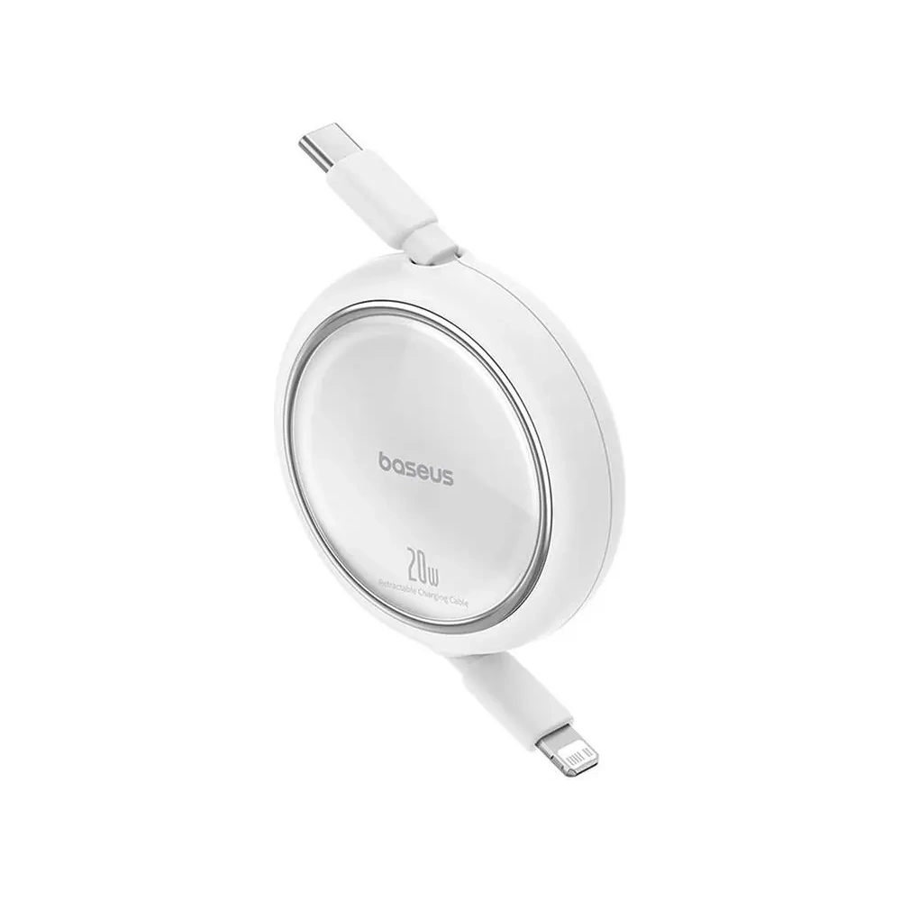 Hurtownia GSM - Kabel Baseus Free2Pull USB-C / Lightning 20W 1m (biały) - BSU8868 - {ean13} - Hurt