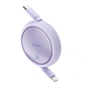 Hurtownia GSM - Baseus Free2Pull USB-C / Lightning-Kabel 20W 1m (lila) - BSU8870 - {ean13} - Hurt