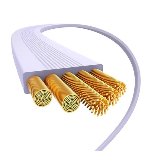 Kabel Baseus Free2Pull USB-C / Lightning 20W 1m (fioletowy) - USB-C - Lightning - Baseus