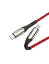 Hurtownia GSM - Kabel USB-C do Lightning Baseus Horizontal Power Delivery, dioda LED, 1m (czerwony) - BSU984RED - {ean13} - Hurt