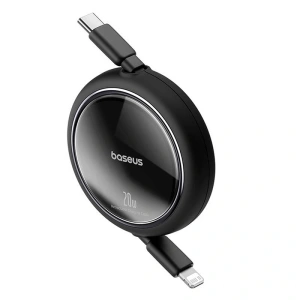 Hurtownia GSM - Baseus Free2Pull USB-C / Lightning-Kabel 20W 1m (schwarz) - BSU8871 - {ean13} - Hurt