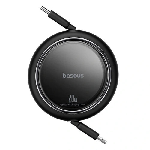 Kabel Baseus Free2Pull USB-C / Lightning 20W 1m (czarny) - USB-C - Lightning - Baseus