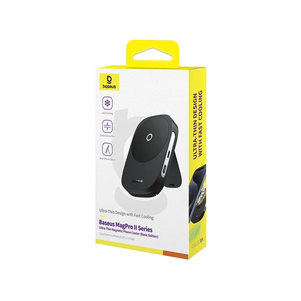 Hurtownia GSM - Baseus suport de răcire ultra-subțire MagPro II (negru) - BSU8872 - {ean13} - Hurt