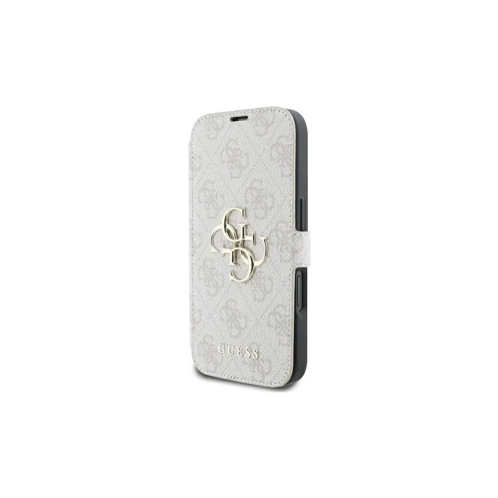 Hurtownia GSM - Guess GUBKP16M4GMGPII Apple iPhone 16 Plus Buch 4G Metall-Logo pink - GUE3596 - {ean13} - Hurt