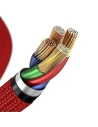 Hurtownia GSM - Kabel USB-C do Lightning Baseus Horizontal Power Delivery, dioda LED, 1m (czerwony) - BSU984RED - {ean13} - Hurt