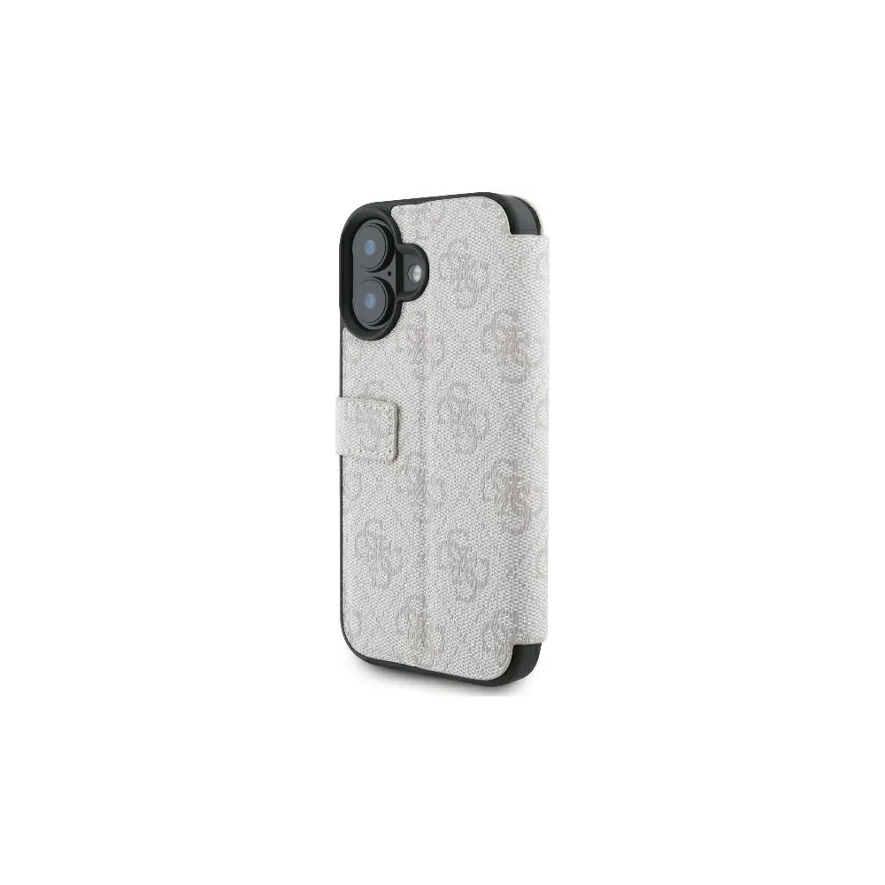 Hurtownia GSM - Guess GUBKP16M4GMGPII Apple iPhone 16 Plus Buch 4G Metall-Logo pink - GUE3596 - {ean13} - Hurt