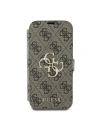 Hurtownia GSM - Etui Guess GUBKP16S4GMGBR Apple iPhone 16 book 4G Metal Logo brązowy - GUE3597 - {ean13} - Hurt