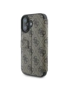 Hurtownia GSM - Etui Guess GUBKP16S4GMGBR Apple iPhone 16 book 4G Metal Logo brązowy - GUE3597 - {ean13} - Hurt