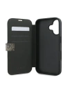 Hurtownia GSM - Etui Guess GUBKP16S4GMGBR Apple iPhone 16 book 4G Metal Logo brązowy - GUE3597 - {ean13} - Hurt
