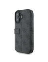 Hurtownia GSM - Etui Guess GUBKP16S4GMGGR Apple iPhone 16 book 4G Metal Logo czarny - GUE3598 - {ean13} - Hurt