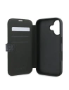 Hurtownia GSM - Etui Guess GUBKP16S4GMGGR Apple iPhone 16 book 4G Metal Logo czarny - GUE3598 - {ean13} - Hurt