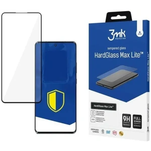 3MK HardGlass Max Lite Motorola Edge 50 Pro black - Edge 50 Pro - 3MK