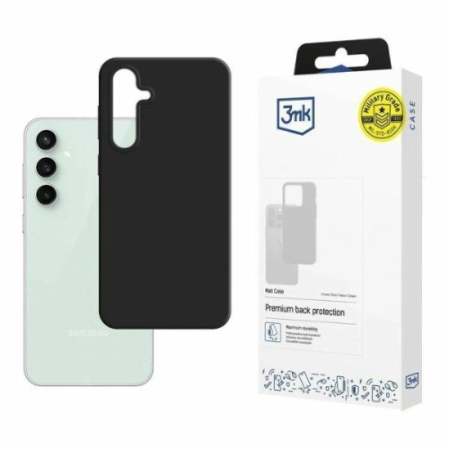 Etui 3MK Matt Case Samsung Galaxy S23 FE czarny - Galaxy S23 FE - 3MK