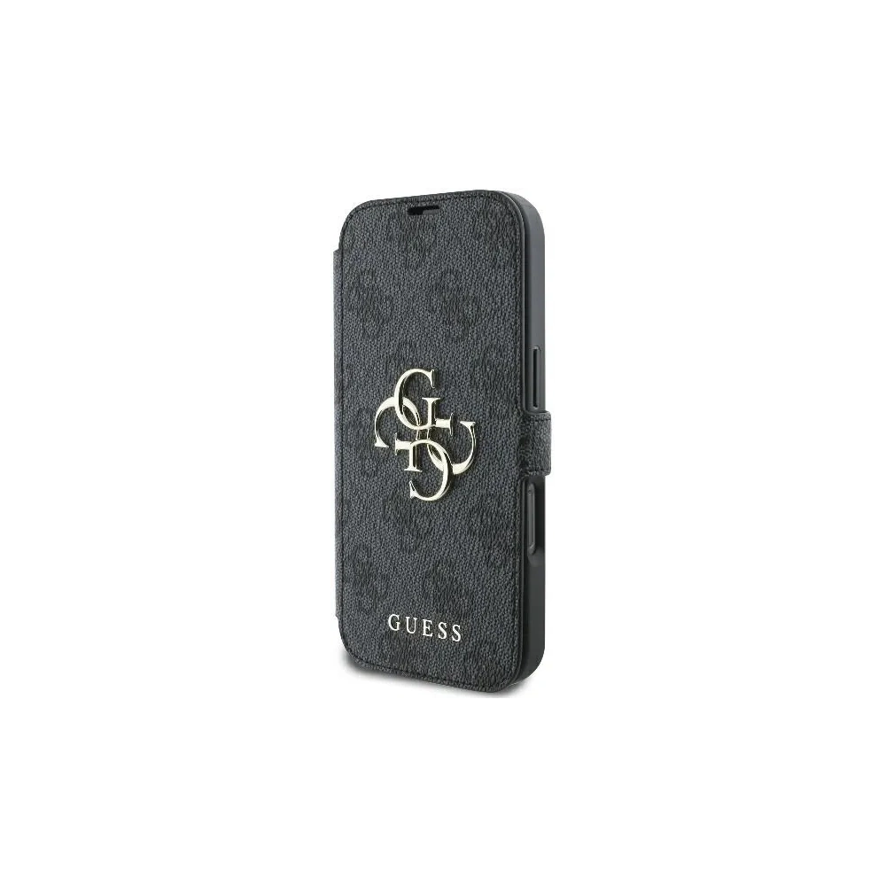 Hurtownia GSM - Guess GUBKP16X4GMGGR Apple iPhone 16 Pro Max Buch 4G Metall-Logo schwarz - GUE3601 - {ean13} - Hurt