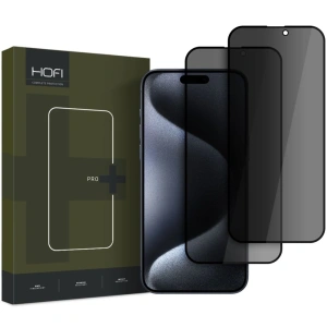 Hofi Anti Spy Glass Pro+ Apple iPhone 16 Pro Datenschutz [2 PACK] - iPhone 16 Pro - Hofi