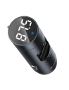 Hurtownia GSM - Transmiter FM Baseus Energy Column, Bluetooth 5.0, 2x USB, 3.1A (szary) - BSU988GRY - {ean13} - Hurt