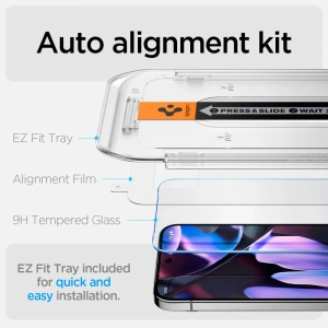 Hurtownia GSM - Spigen GLAS.tR ez Fit Google Pixel 9 / 9 Pro Clear [2 PACK] - SPN16348 - {ean13} - Hurt