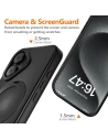 Etui Tech-Protect Magring MagSafe Apple iPhone 16 Matte Black - iPhone 16 - Tech-Protect