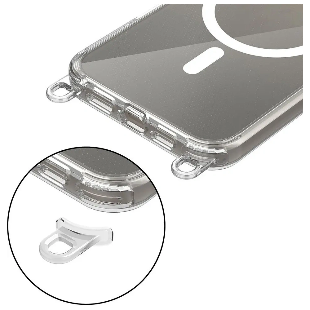 Hurtownia GSM - Etui Tech-Protect Flexair Chain MagSafe Apple iPhone 16 Pro Max Black & Taupe - THP3153 - {ean13} - Hurt