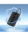 Hurtownia GSM - Tech-Protect PC3X6 Áramellátó 3xUSB-A, 3xUSB-C, 3xAC 200cm Fekete - THP3154 - {ean13} - Hurt