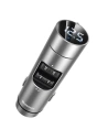 Baseus Energy Column Car Wireless MP3 Charger (Wireless 5.0+5V/3.1A) Silver