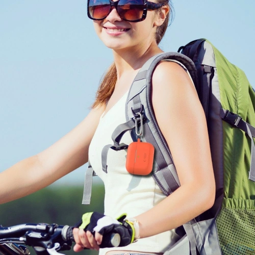 Etui Tech-Protect Silicone Hook Apple Airpods Pro 1 / 2 Baby Blue - AirPods Pro (2. generacji) - Tech-Protect