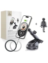 Hurtownia GSM - Tech-Protect MM15W-V6 Magnetic MagSafe Armaturenbrett- & Lüftungs-Mobiltelefonhalter Drahtloses Ladegerät 15W Schwarz - THP3159 - {ean13} - Hurt