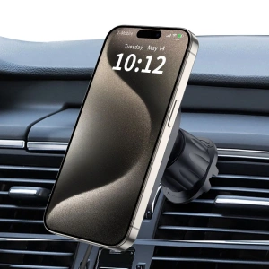 Hurtownia GSM - Tech-Protect MM15W-V6 Magnetic MagSafe Armaturenbrett- & Lüftungs-Mobiltelefonhalter Drahtloses Ladegerät 15W Schwarz - THP3159 - {ean13} - Hurt