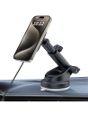 Hurtownia GSM - Tech-Protect MM15W-V6 Magnetic MagSafe Armaturenbrett- & Lüftungs-Mobiltelefonhalter Drahtloses Ladegerät 15W Schwarz - THP3159 - {ean13} - Hurt