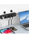 Hurtownia GSM - Tech-Protect PCL4X3 Tápaljzat Hosszú 2xUSB-A, USB-C, 4xAC 200cm Fekete - THP3160 - {ean13} - Hurt